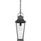 Quoizel Galveston 1-Light Mottled Black Mini Pendant GLV1508MB - alternate 2